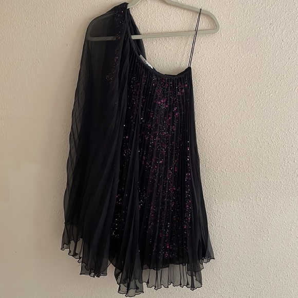 Badgley Mischka Sequin Cocktail Dress - Picture 2 of 7